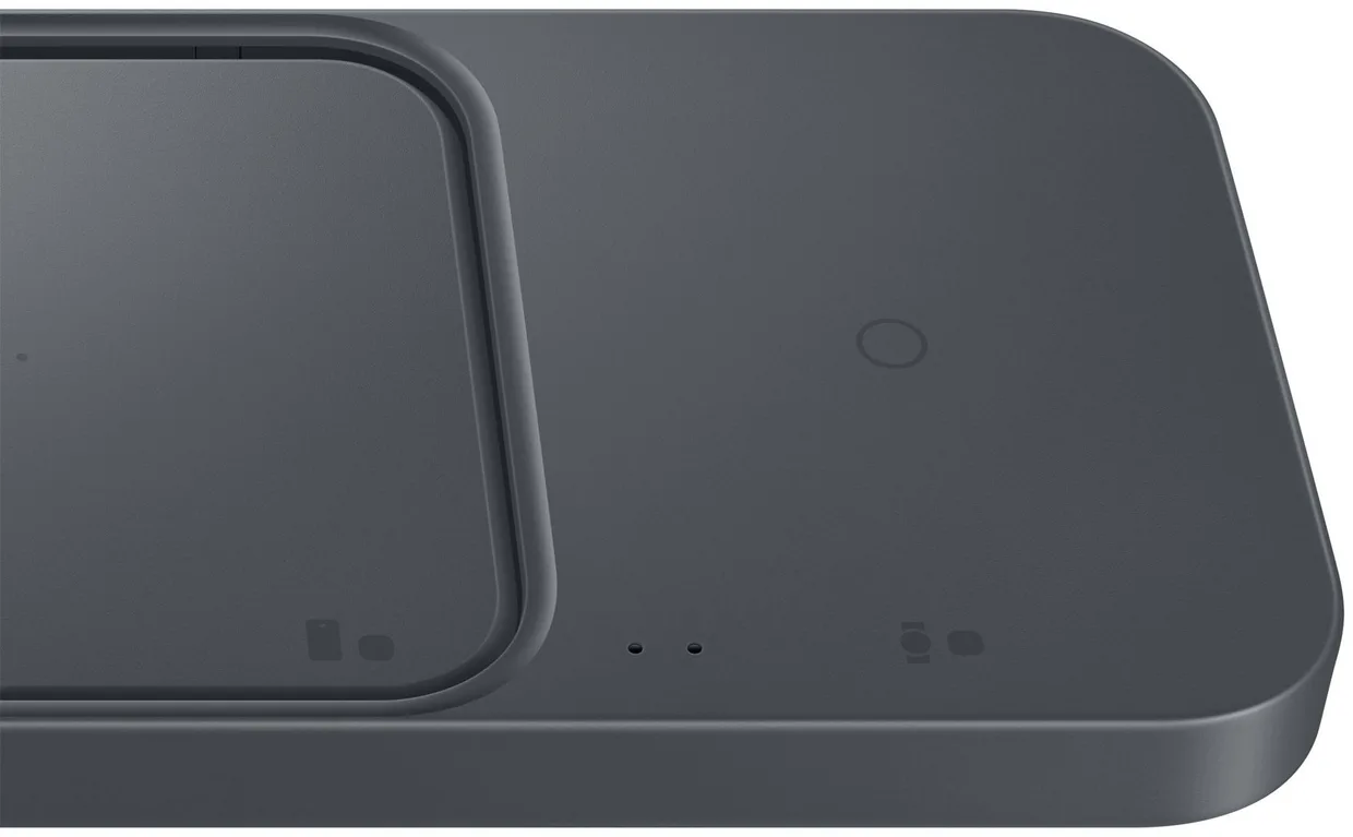 Бездротовий зарядний пристрій Samsung Duo 15W Dark Gray (EP-P5400BBEGEU) — фото 5
