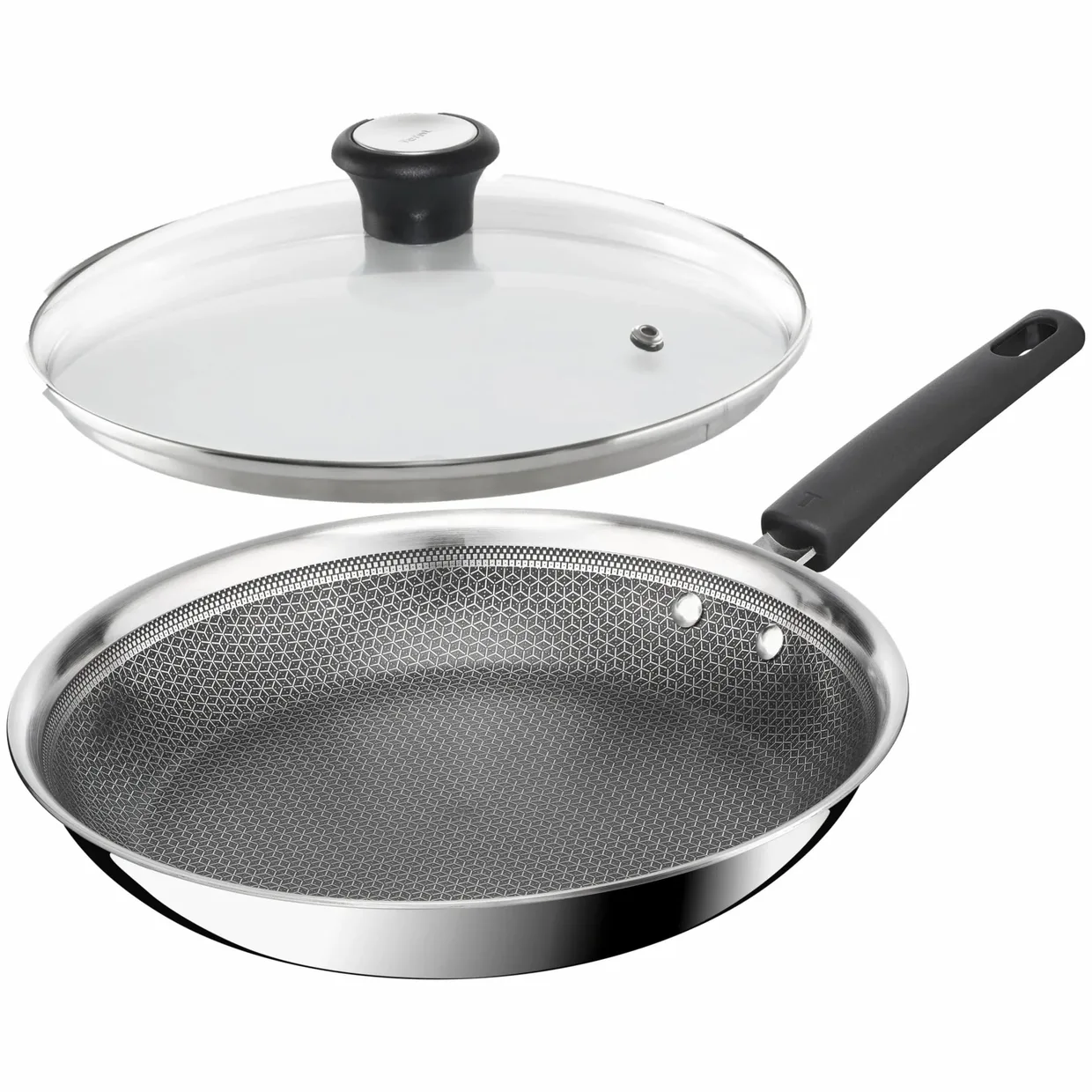 Сковорода с крышкой Tefal Emotion+ Power 28 см (SET_E3410655)