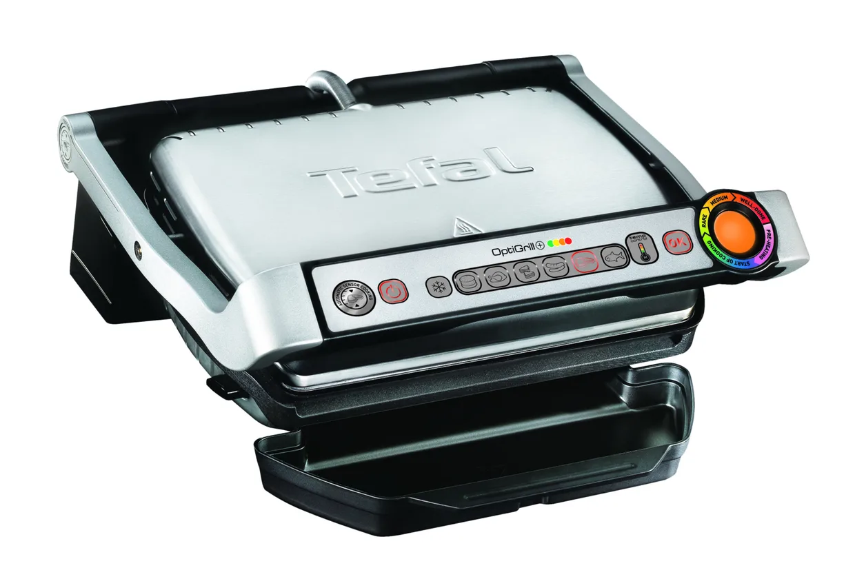 Гриль прижимной Tefal OptiGrill+ GC716D12