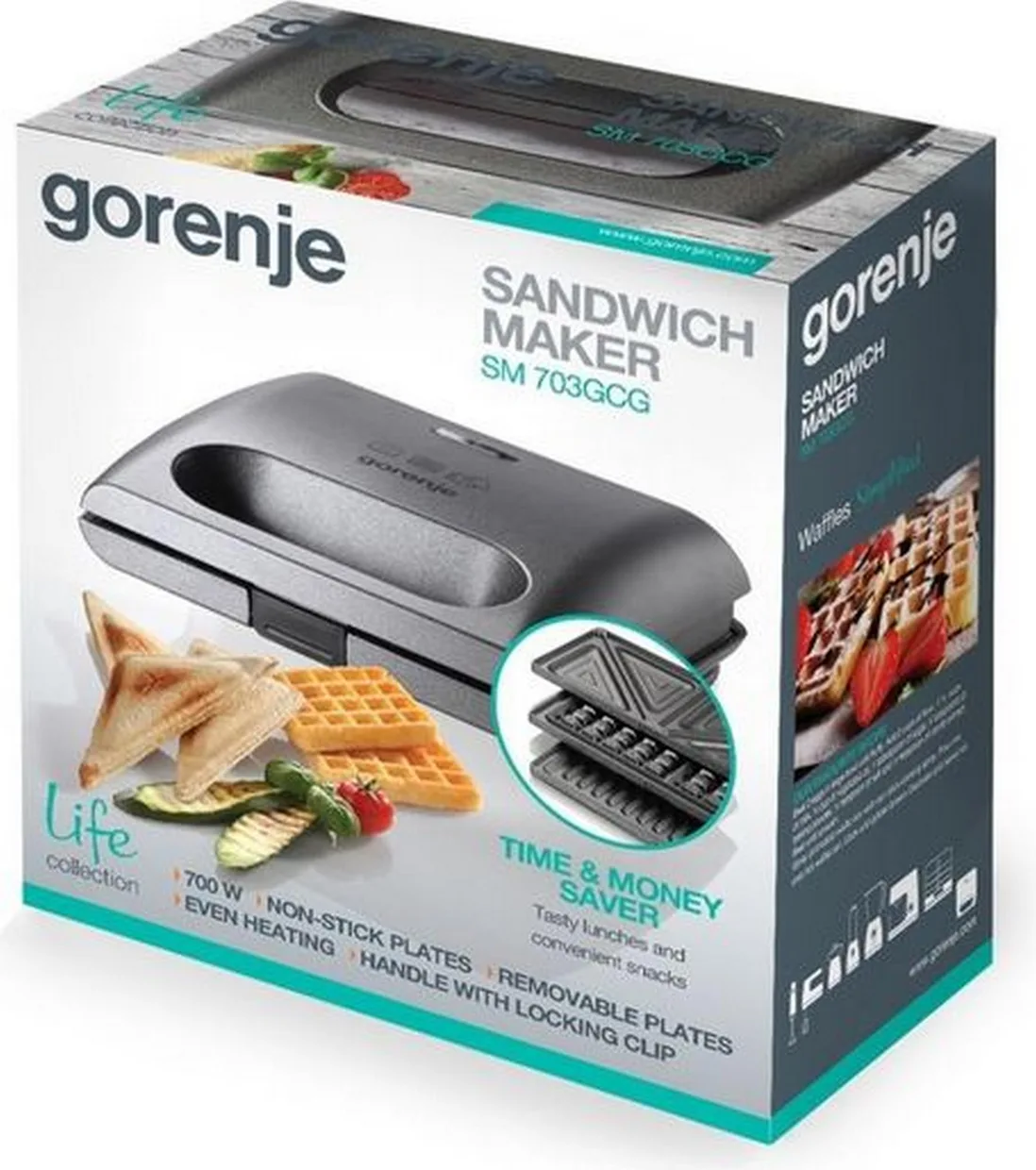 Міні-гриль Gorenje SM703GCG — фото 8