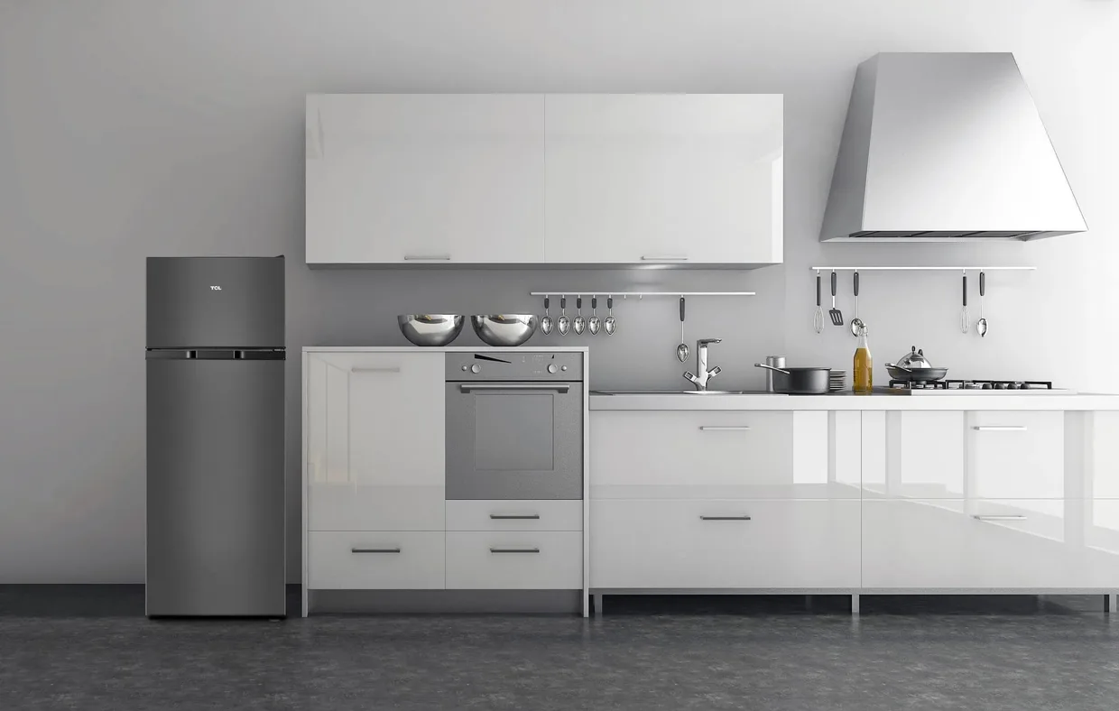 Холодильник с верхней морозильной камерой TCL RF207TSE1UA — фото 3