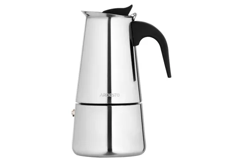 Гейзерная кофеварка Ardesto Gemini Apulia 300 мл на 6 чашек (AR0806SS)