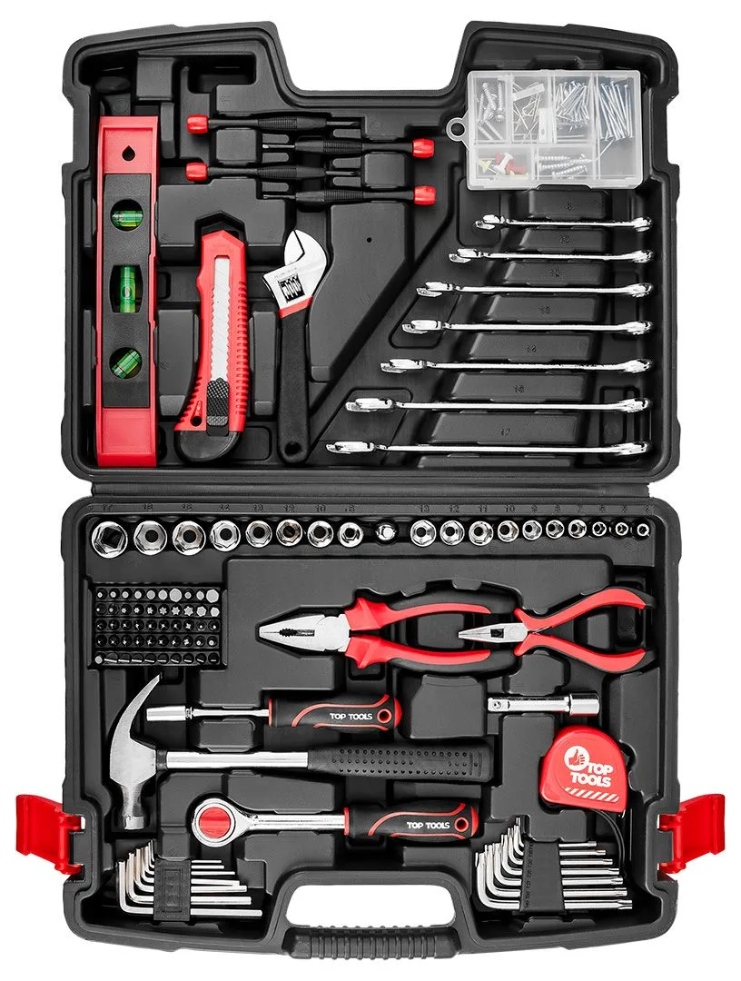 Набор инструментов Top Tools 1/4", 3/8" 194 шт. (38D545) — фото 4