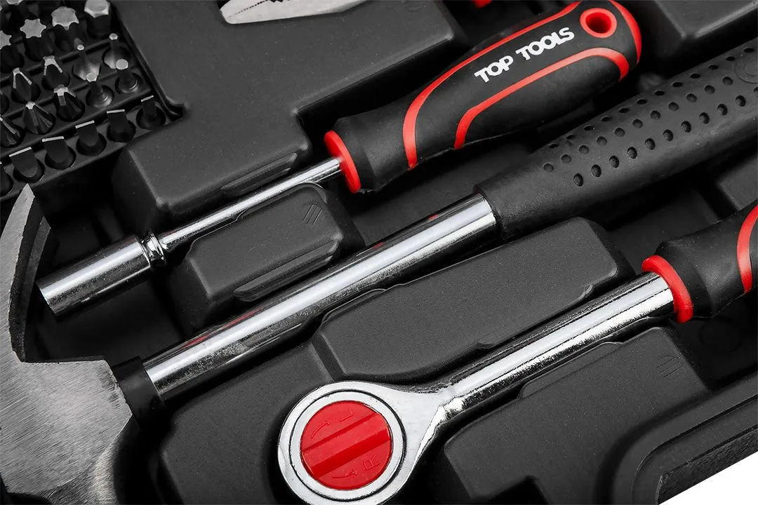 Набор инструментов Top Tools 1/4", 3/8" 194 шт. (38D545) — фото 7