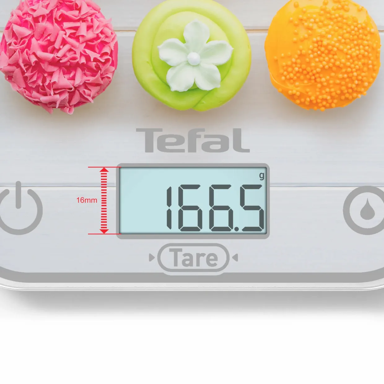 Ваги кухонні Tefal Optiss Cake Pops (BC50D4V0) — фото 6