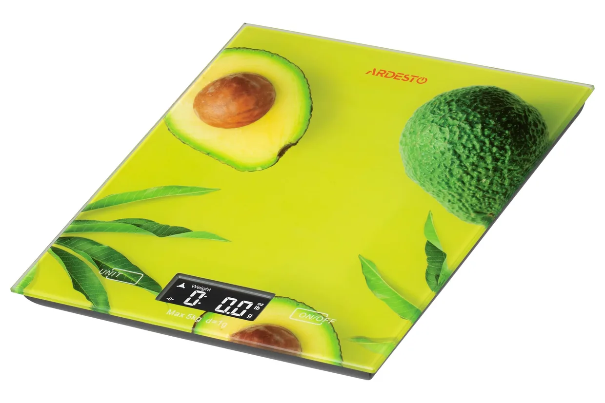 Весы кухонные Ardesto Avocado (SCK-893AVOCADO) — фото 7