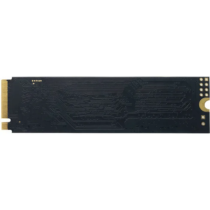 Зворотний бік друкованої плати накопичувача SSD Patriot P300 M.2 чорного кольору