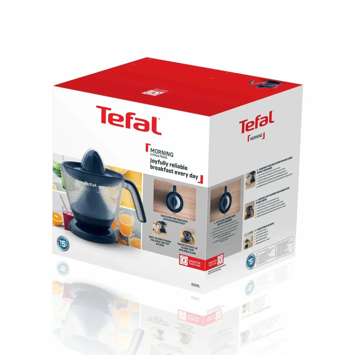 Соковыжималка для цитрусовых Tefal Morning ZP2M04E0 — фото 21
