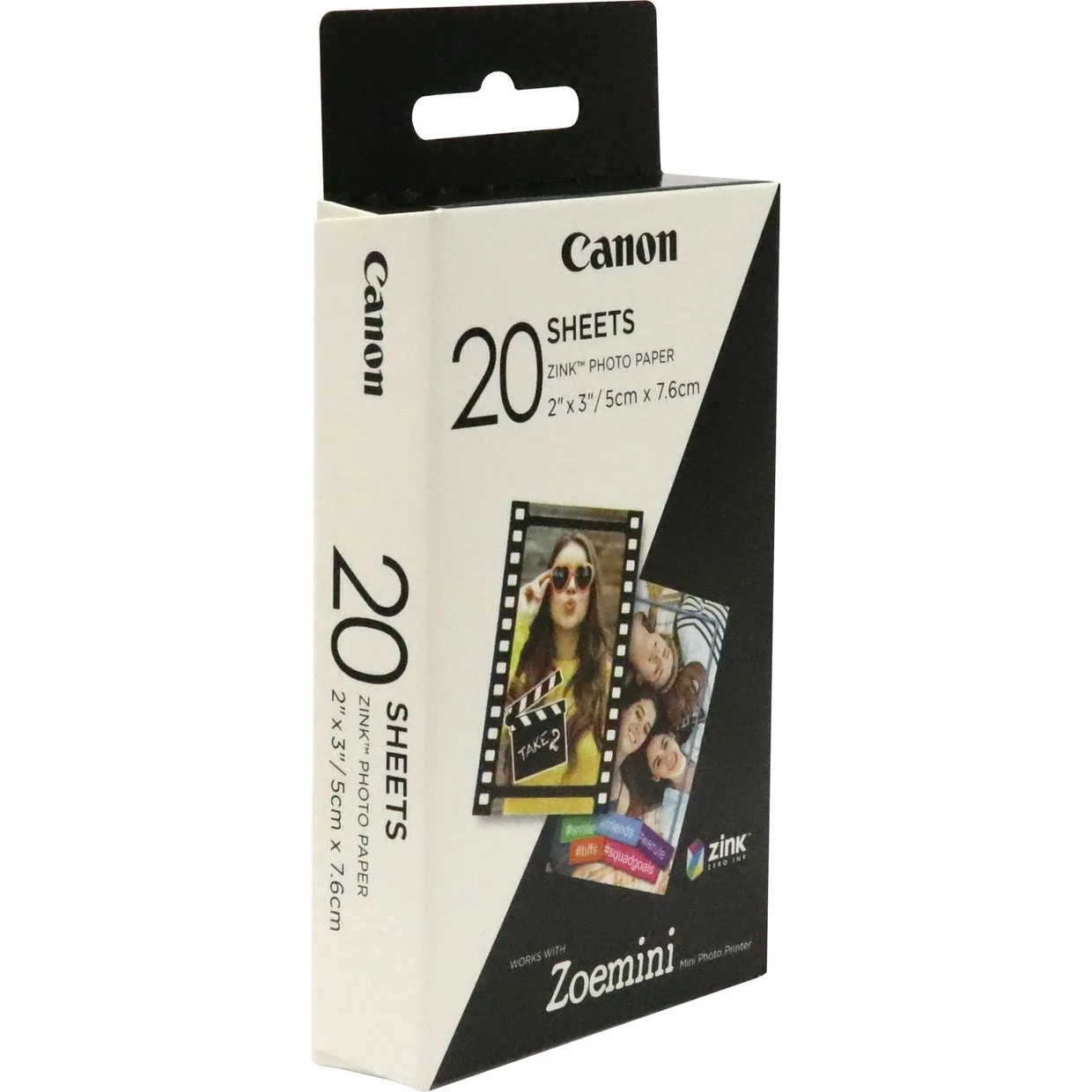 Фотобумага Canon ZINK ZP-2030 2"×3" 20 л. (3214C002) — фото 2