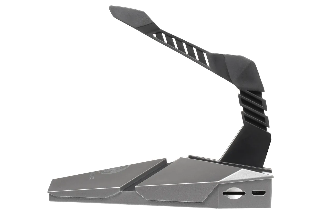 Держатель кабеля мыши 2E Gaming Scorpio 4-в-1 с USB-хабом и LED серый (2E-MB001U) — фото 7