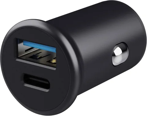 Автомобильное зарядное устройство Trust 38 Вт USB-C + USB-A PD (25197)