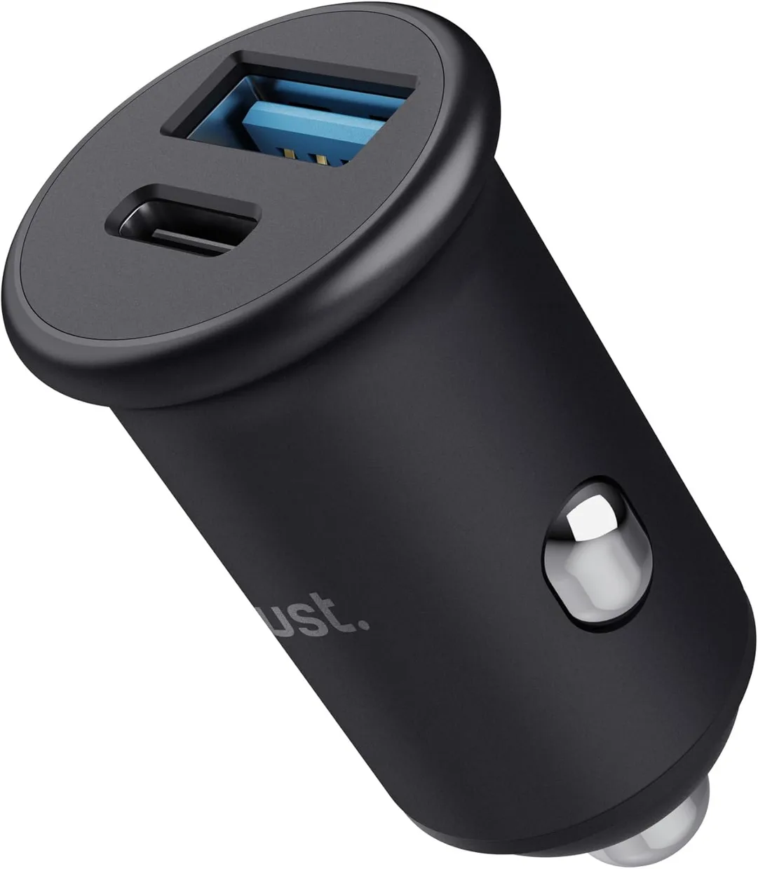 Автомобильное зарядное устройство Trust 38 Вт USB-C + USB-A PD (25197) — фото 2