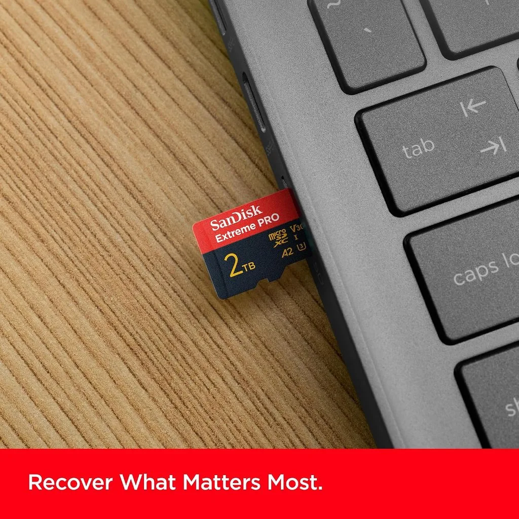 Карта памяти SanDisk Extreme PRO microSDXC 2TB (UHS-I U3) W-150 MB/s, R-250 MB/s Class 10 A2 V30 (SDSQXCD-2T00-GN6MA) — фото 7