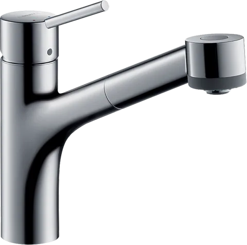 Смеситель для кухни hansgrohe Talis M52 170 с выдвижной лейкой, хром (73860000)