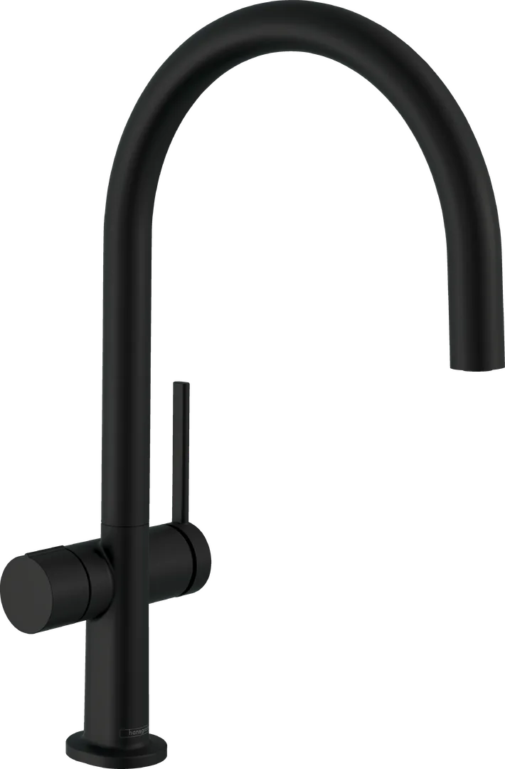 Смеситель для кухни hansgrohe Talis M54 220 с вентилем для стиральной или посудомоечной машины, Matt Black (72805670)