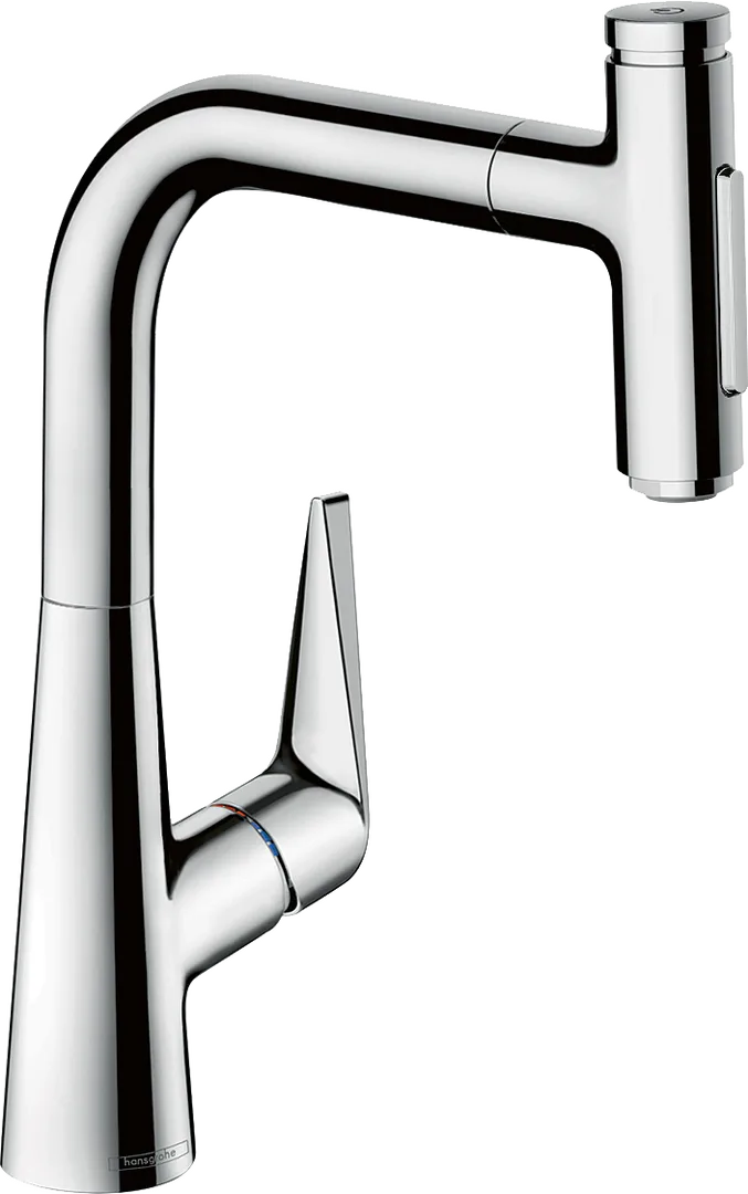 Змішувач для кухні hansgrohe Talis Select M51 220 з висувною лійкою, хром (73868000)