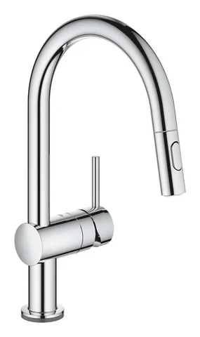 Смеситель для кухни сенсорный GROHE Minta Touch с выдвижным изливом, хром (31358002)
