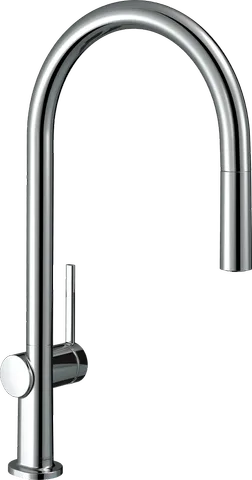 Смеситель для кухни hansgrohe Talis M54 210 с выдвижным изливом и sBox, хром (72803000)