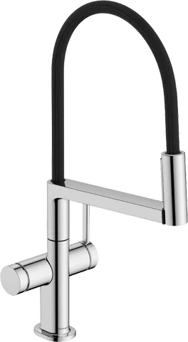 Смеситель для кухни hansgrohe Talis Select M54 PowderSpray полупрофессиональный, 3 режима, с кнопкой Select, хром (72861000)