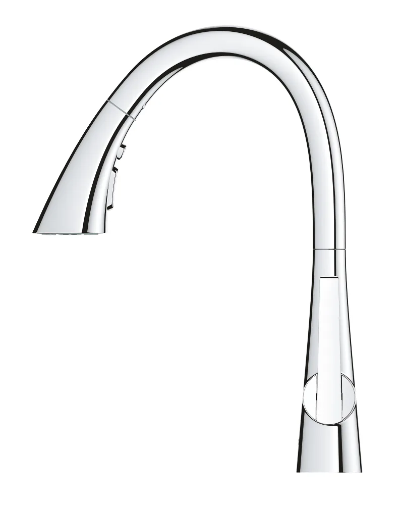 Смеситель для кухни GROHE Zedra с выдвижной лейкой, 3 режима, хром (32294002) — фото 3