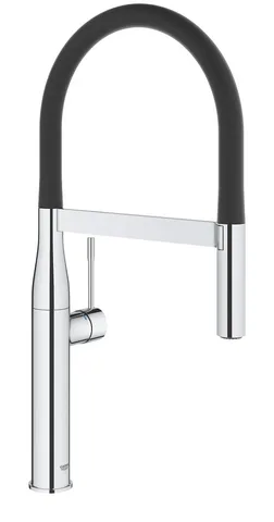Змішувач для кухні GROHE Essence з пружинним виливом і висувною лійкою, хром (30294000)