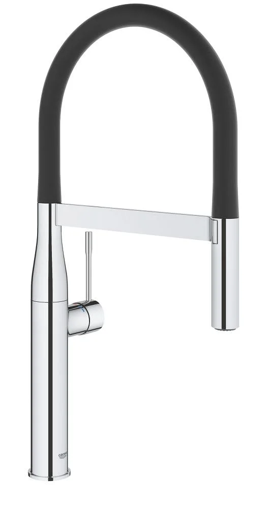 Смеситель для кухни GROHE Essence с пружинным изливом и выдвижной лейкой, хром (30294000)