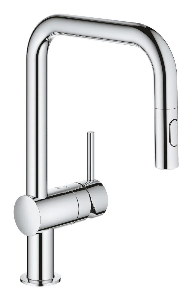 Смеситель для кухни GROHE Minta с U-образным выдвижным изливом, 2 режима, хром (32322002)
