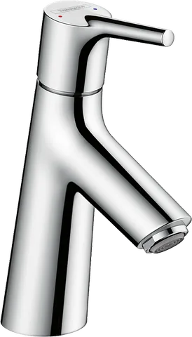 Смеситель для раковины hansgrohe Talis S 80 с донным клапаном Push-Open, хром (72011000)