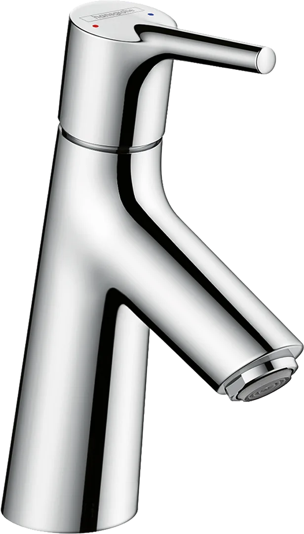 Смеситель для раковины hansgrohe Talis S 80 с донным клапаном Push-Open, хром (72011000)