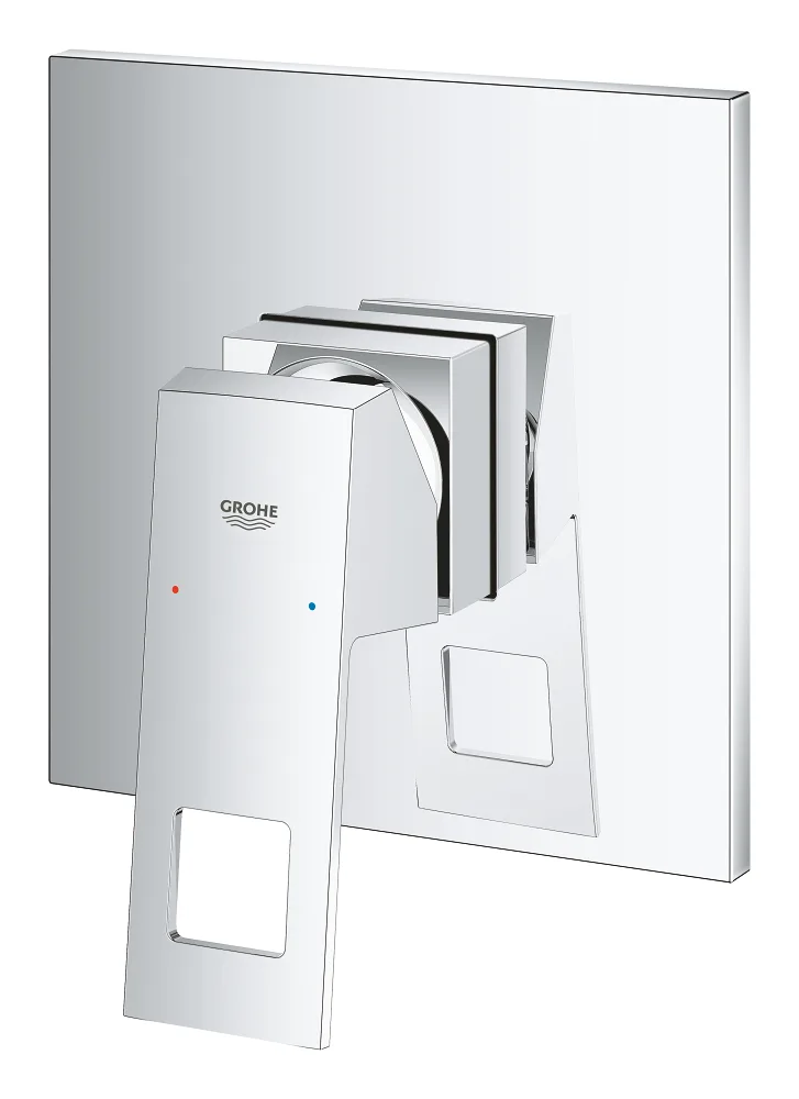 Смеситель для душа скрытого монтажа GROHE Eurocube, внешняя часть для Rapido SmartBox, хром (24061000) — фото 2