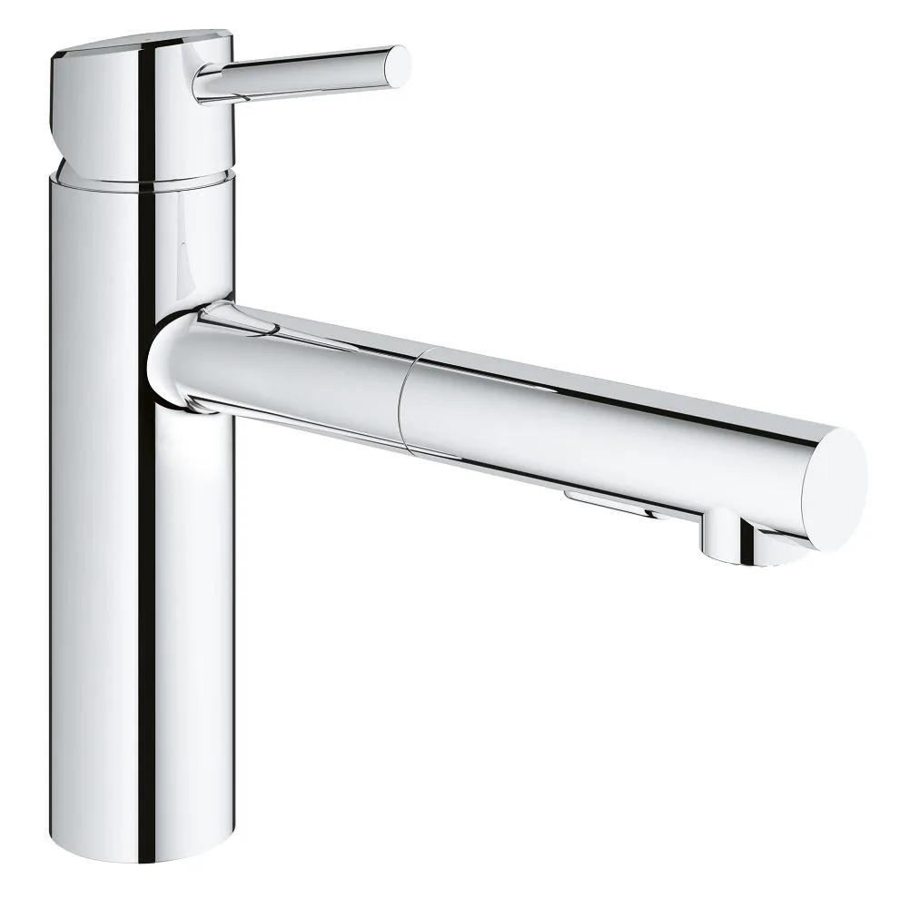 Смеситель для кухни GROHE Concetto с выдвижным изливом, 2 режима, хром (30273001)