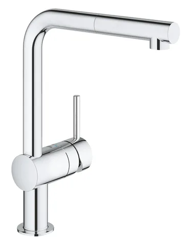 Смеситель для кухни GROHE Minta с L-образным выдвижным изливом, хром (32168000)