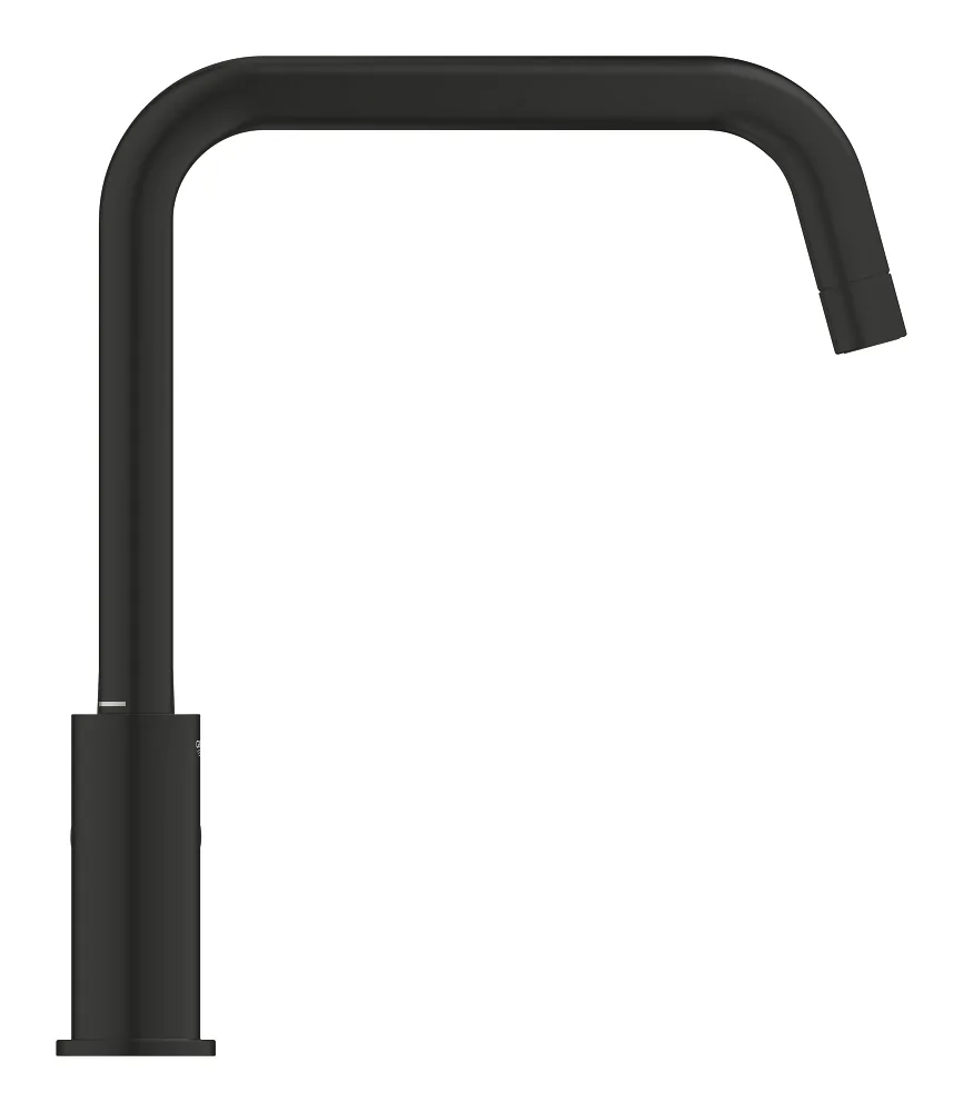 Смеситель для кухни GROHE Start с высоким U-образным изливом, матовый чёрный (304702430) — фото 3