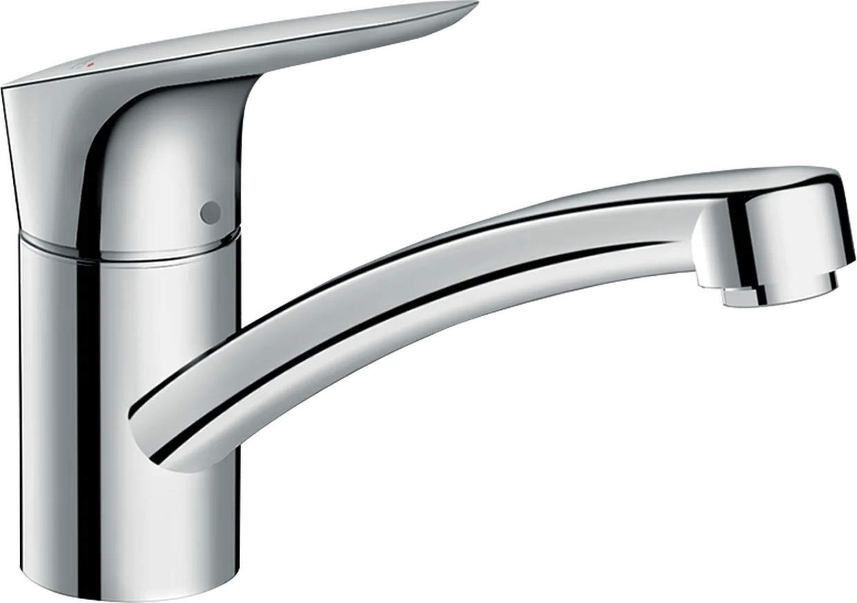 Смеситель для кухни hansgrohe Logis M31 120 для безнапорного водонагревателя, хром (71831000)