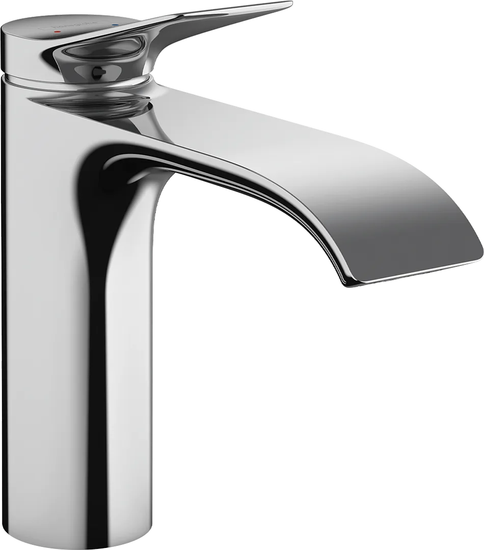Смеситель для раковины hansgrohe Vivenis 110 без донного клапана, хром (75022000)