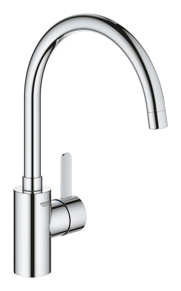 Смеситель для кухни GROHE Eurosmart Cosmopolitan с высоким C-образным изливом, хром (32843002)