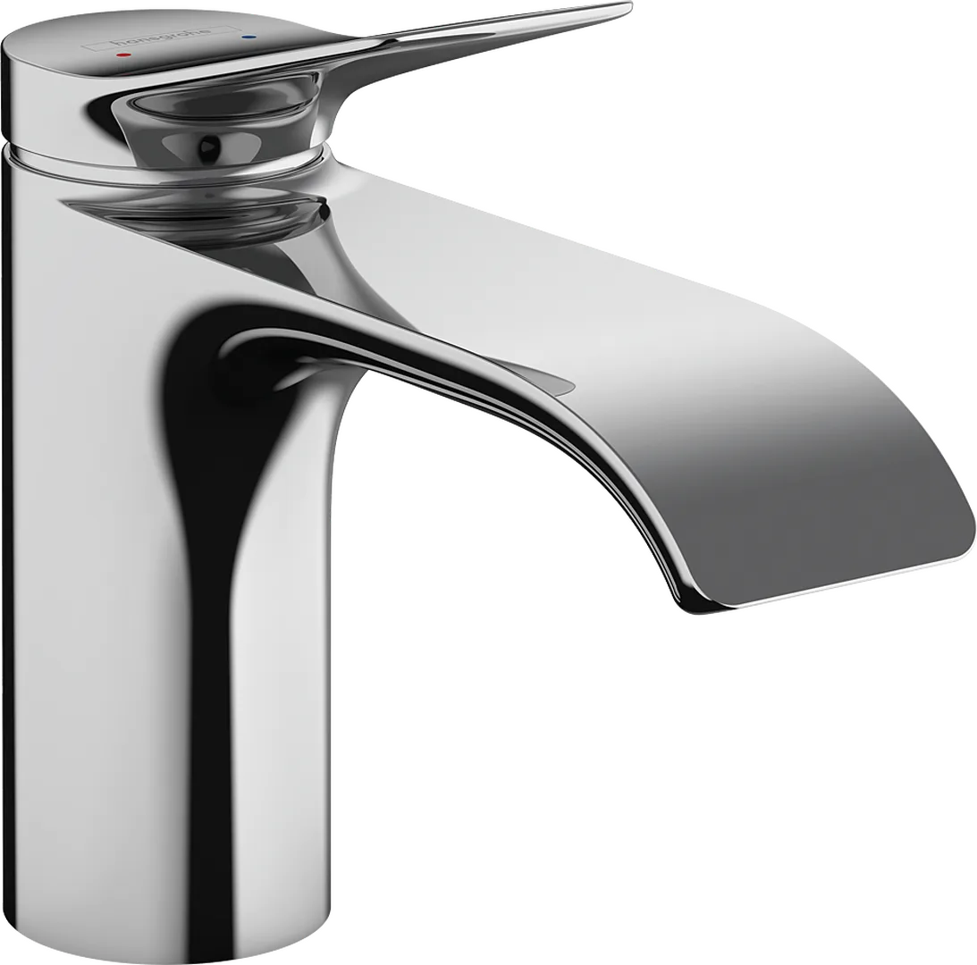 Смеситель для раковины hansgrohe Vivenis 80 с донным клапаном, хром (75010000)