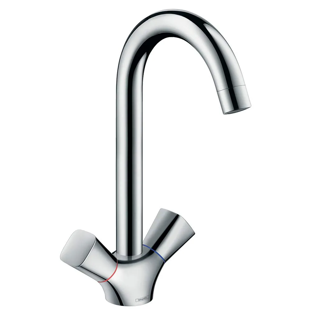Смеситель для кухни hansgrohe Logis M31 220 двухвентильный, хром (71280000)