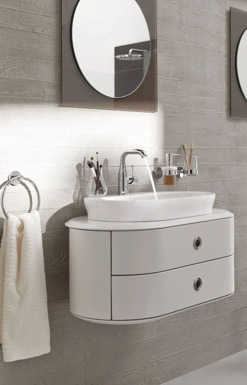 Змішувач для раковини GROHE Essence M з донним клапаном Push-Open, хром (23798001) — фото 3