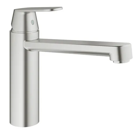 Смеситель для кухни GROHE Eurosmart Cosmopolitan с поворотным изливом средней высоты, Supersteel (30193DC0)