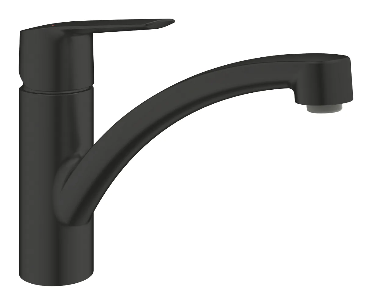 Змішувач для кухні GROHE Start з низьким виливом, матовий чорний (324412432)