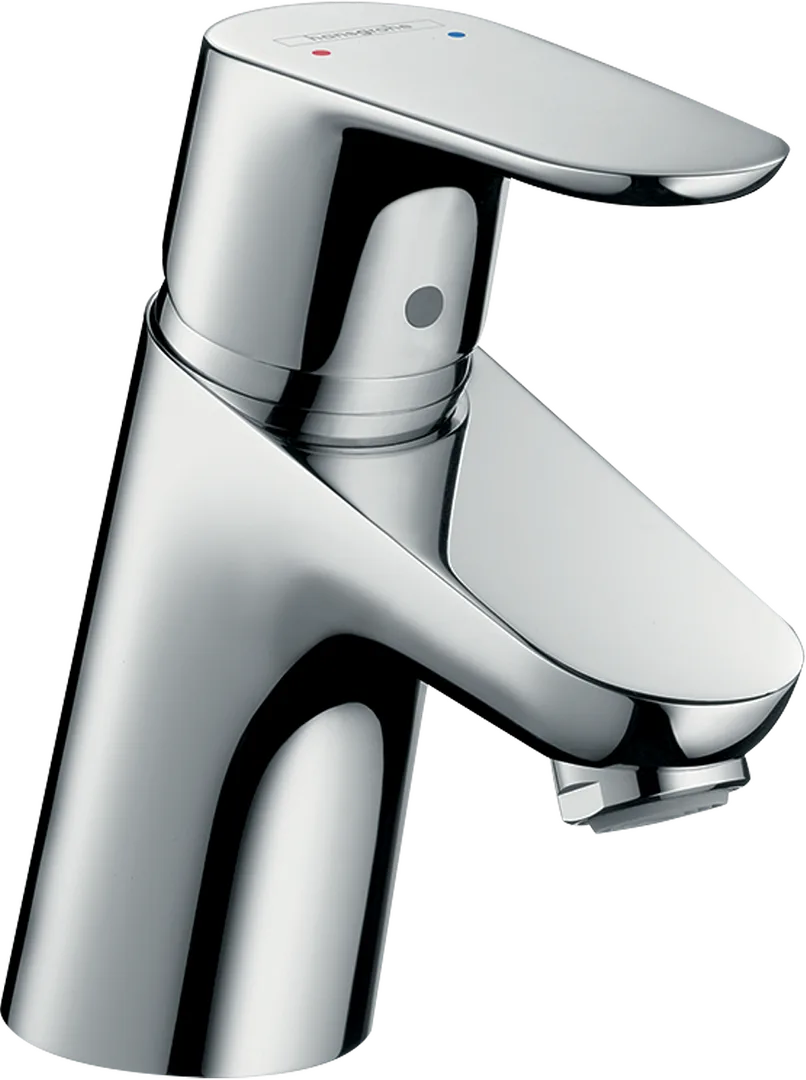 Смеситель для раковины hansgrohe Focus 70 с донным клапаном Push-Open, хром (31604000)