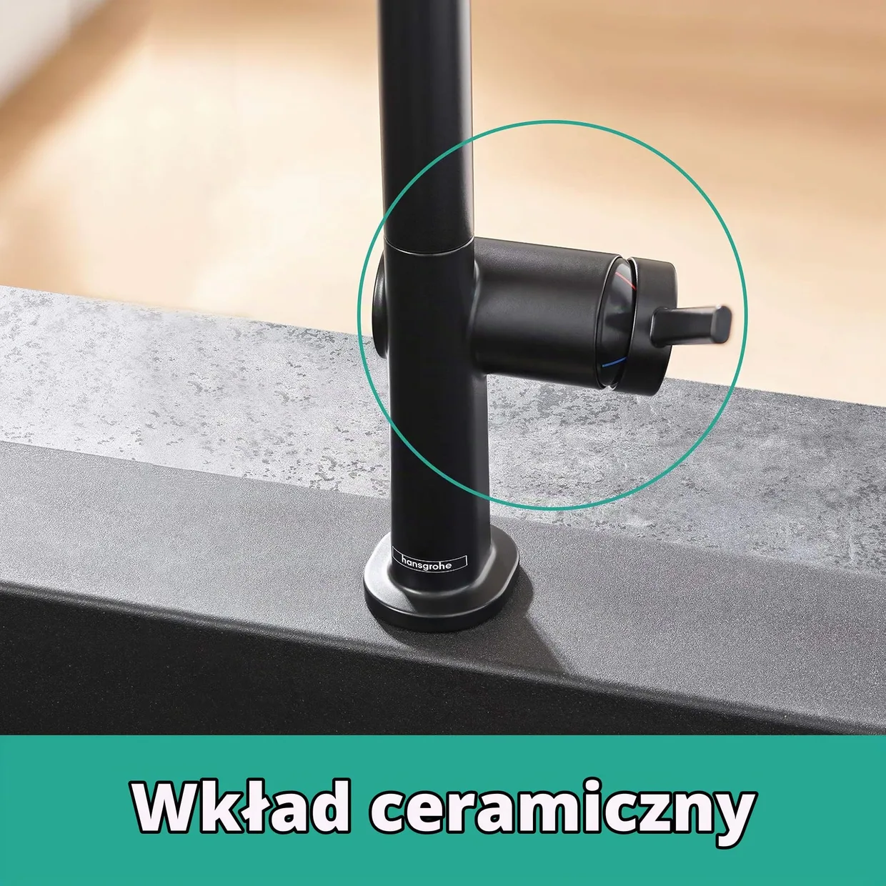 Смеситель для кухни hansgrohe Talis M54 210 с выдвижной лейкой, 2 режима, Matt Black (72800670) — фото 8
