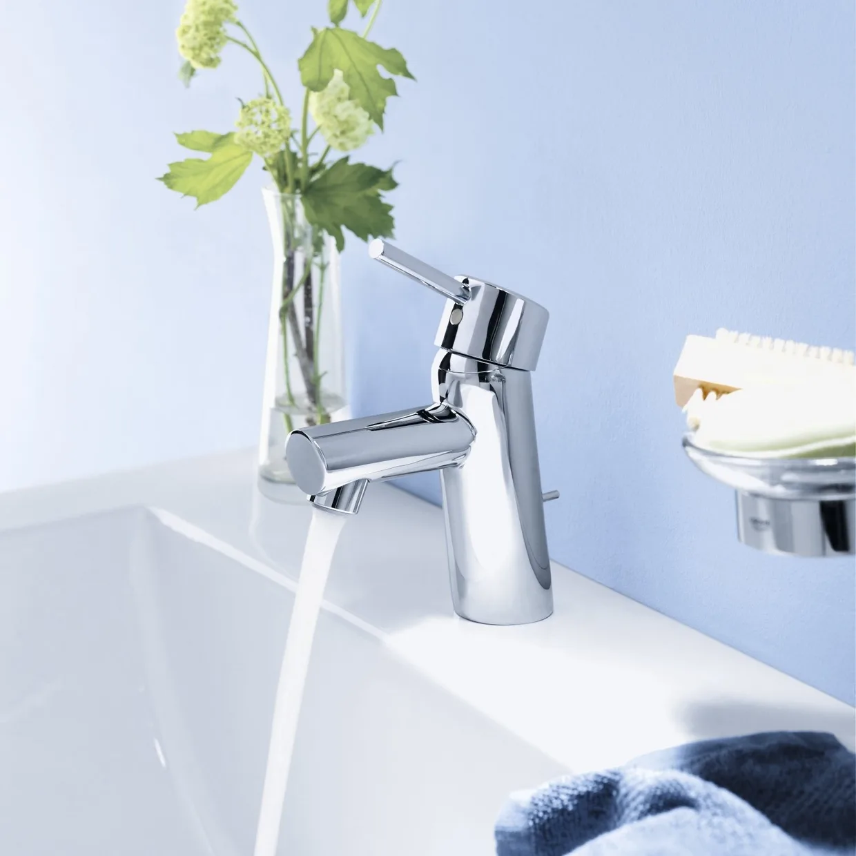 Смеситель для раковины GROHE Concetto S с донным клапаном, хром (3220410E) — фото 5