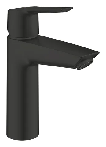 Смеситель для раковины GROHE Start M с донным клапаном Push-Open, матовый чёрный (235752432)