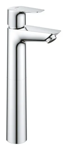 Смеситель для раковины GROHE Start Edge XL для накладной раковины, с донным клапаном Push-Open, хром (23777001)