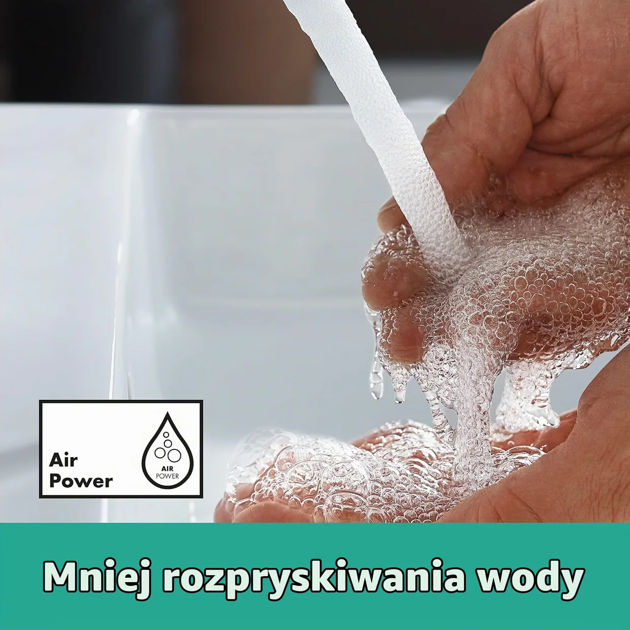 Смеситель для раковины бесконтактный hansgrohe Vernis Blend с предварительной настройкой температуры, питание 230 В, хром (71501000) — фото 4