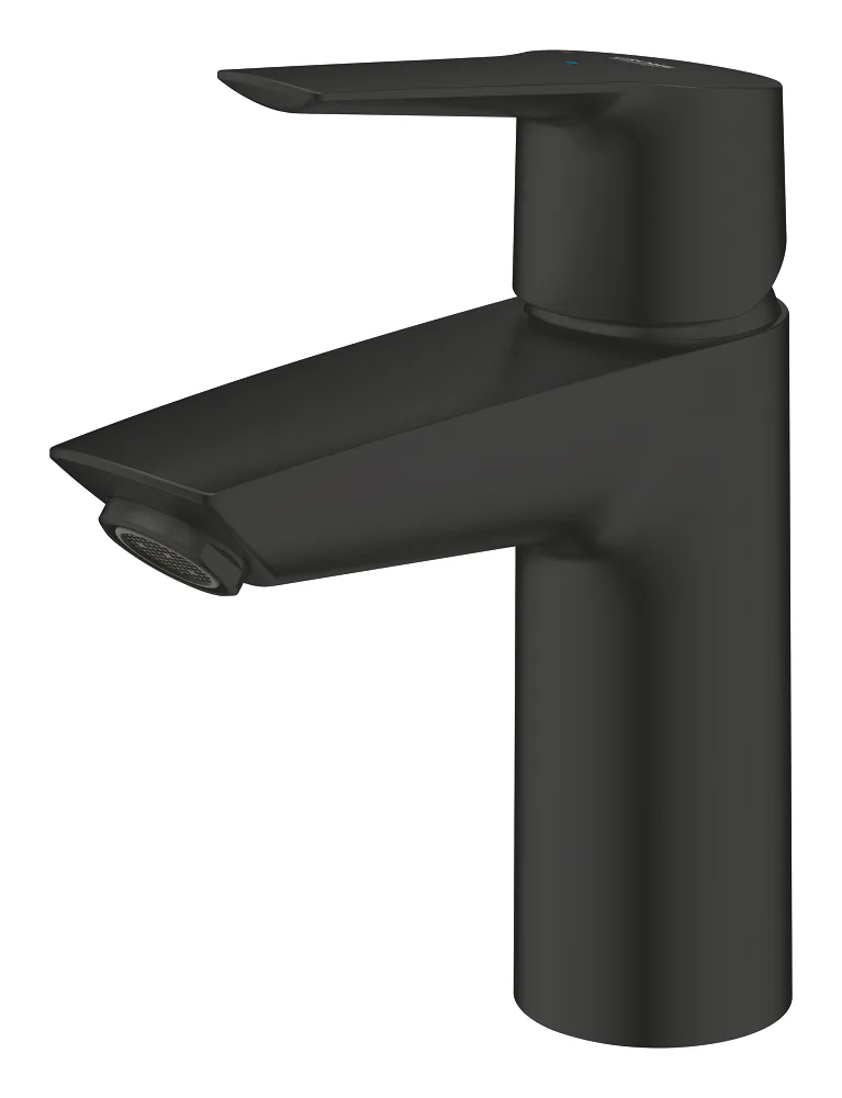 Смеситель для раковины GROHE Start S OpenCold с донным клапаном Push-Open, матовый чёрный (235512432) — фото 3