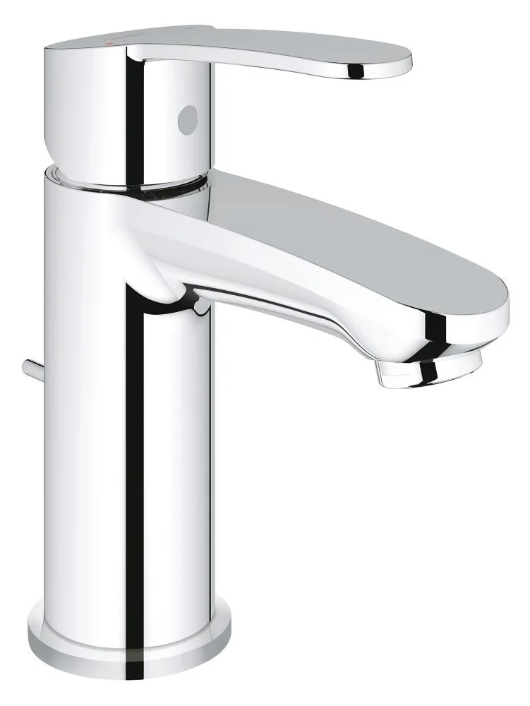 Смеситель для раковины GROHE Eurostyle Cosmopolitan S с донным клапаном, хром (23037002)