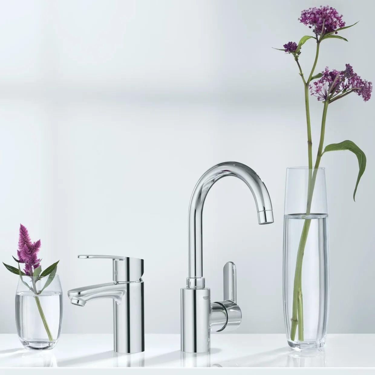 Смеситель для раковины GROHE Eurostyle Cosmopolitan S с донным клапаном, хром (23037002) — фото 5